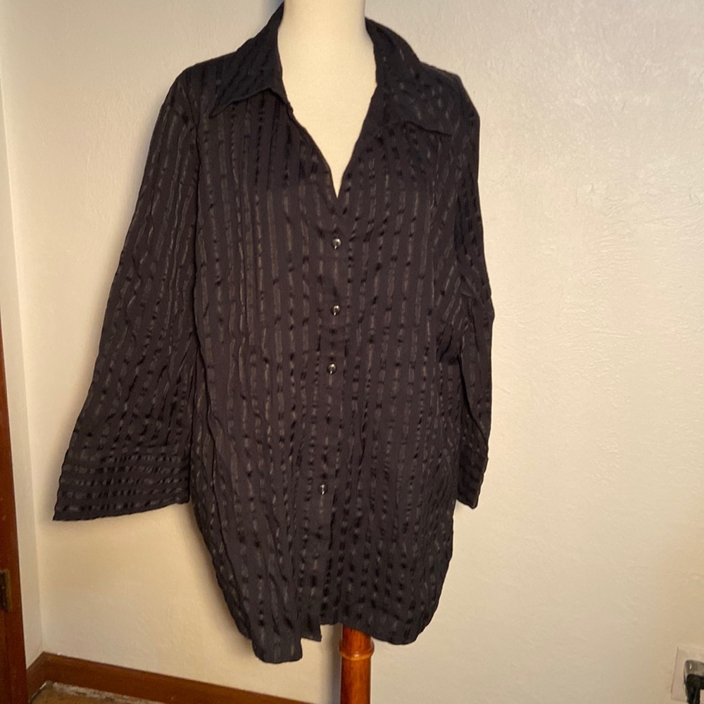 JM Collection pajama top